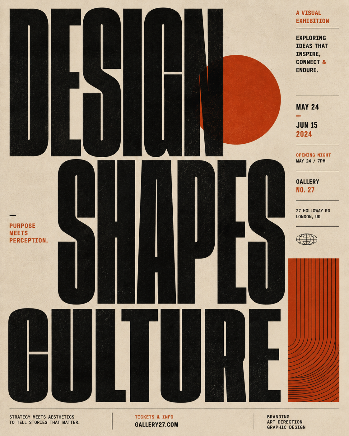 Type-first poster where every letterform carries weight